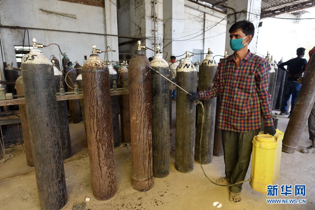超1500万例！印度：补给医用氧气