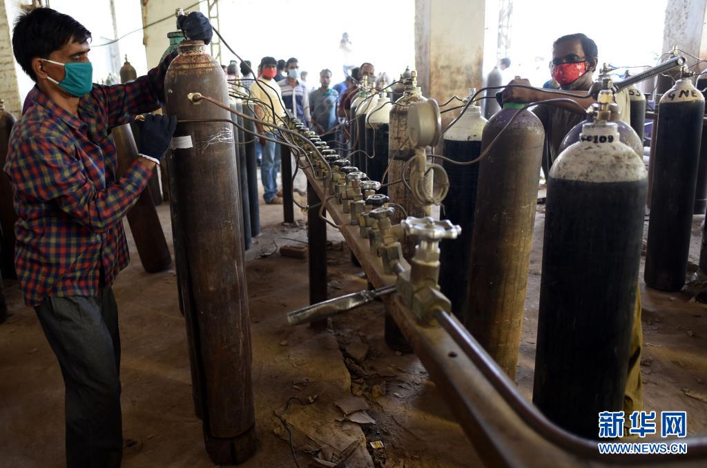 超1500万例！印度：补给医用氧气