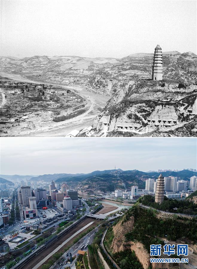 （镜观中国&middot;新华社国内新闻照片一周精选）（7）巍巍宝塔 初心永照