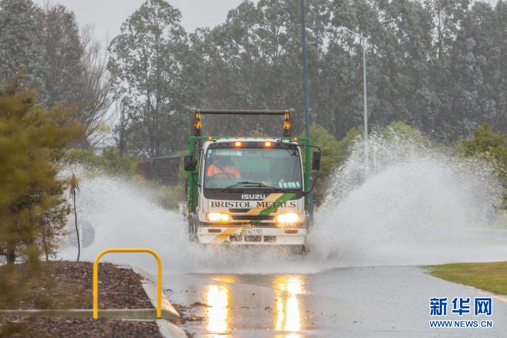 直击：新西兰南岛遭遇洪涝灾害