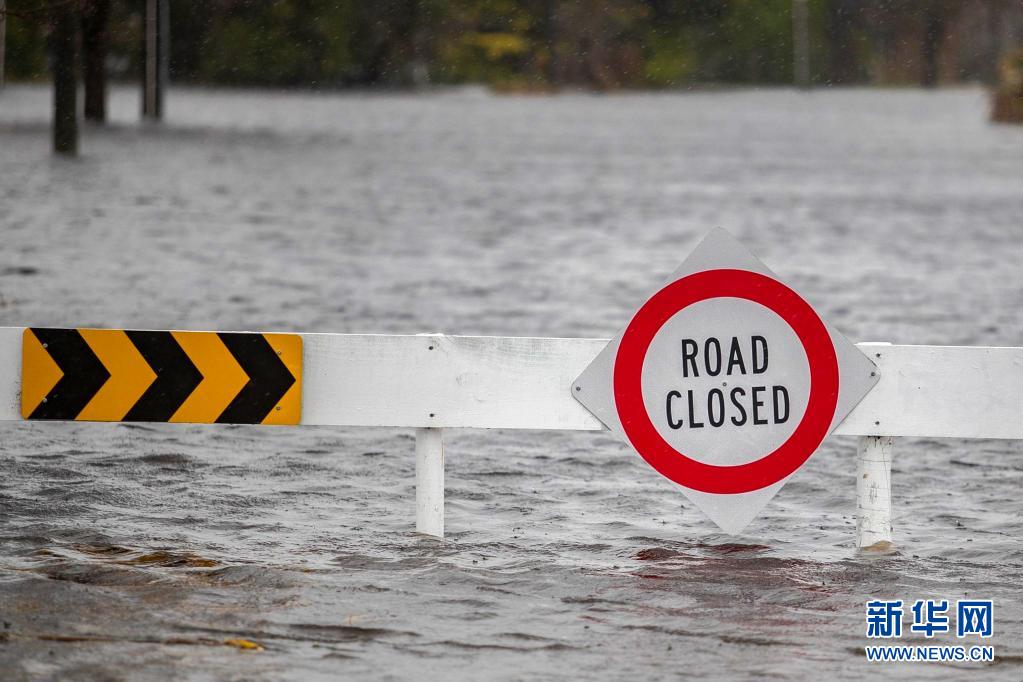 直击：新西兰南岛遭遇洪涝灾害