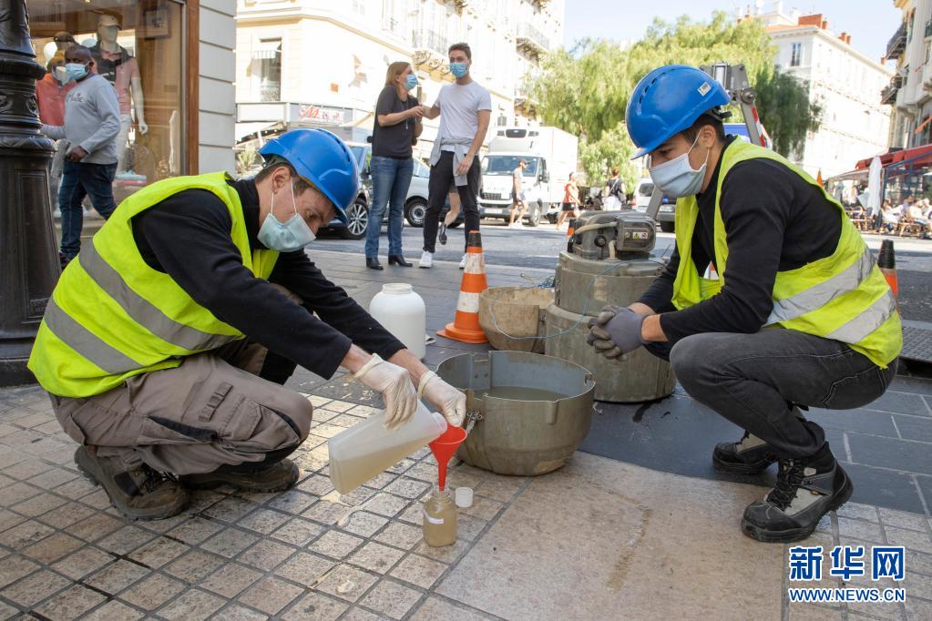 法国尼斯：废水取样监测新冠病毒传播情况