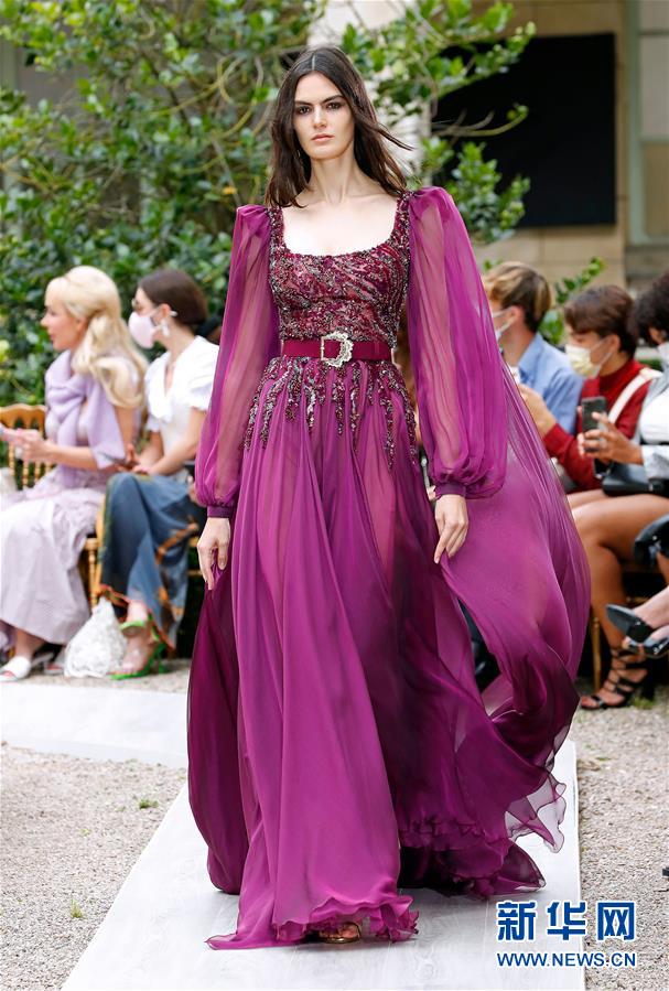 （国际）（2）巴黎时装周：Zuhair Murad品牌发布秋冬高级定制新品