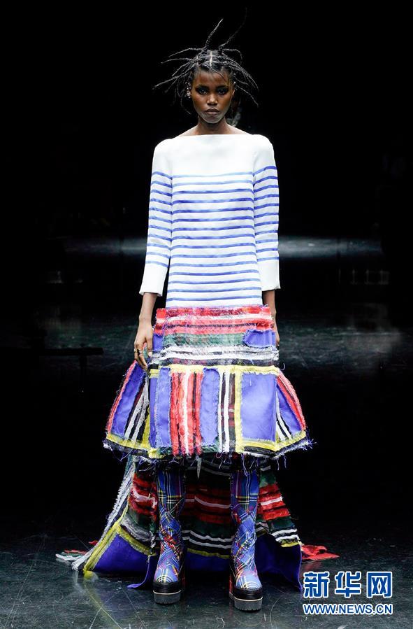 （国际）（2）巴黎时装周：让&middot;保罗&middot;高缇耶品牌发布秋冬高级定制新品