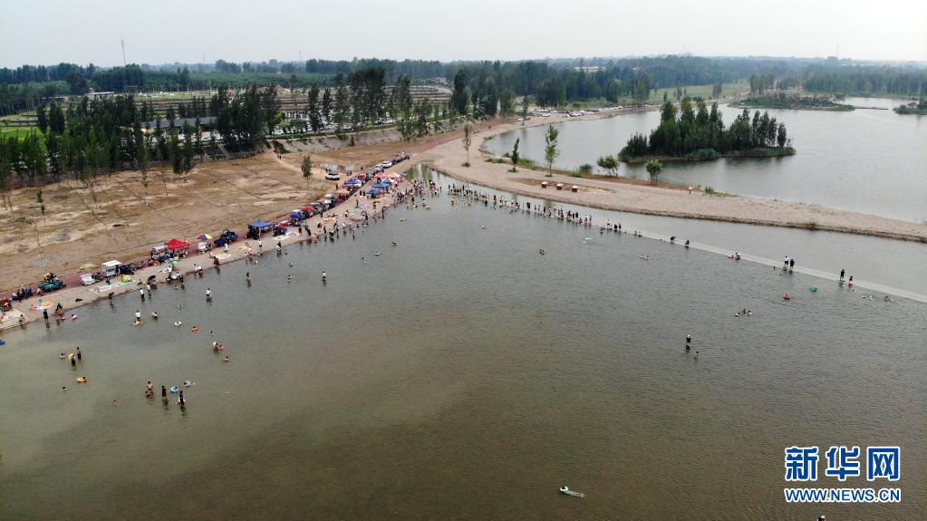 收官之作！滹沱河生态修复三期工程正式通水