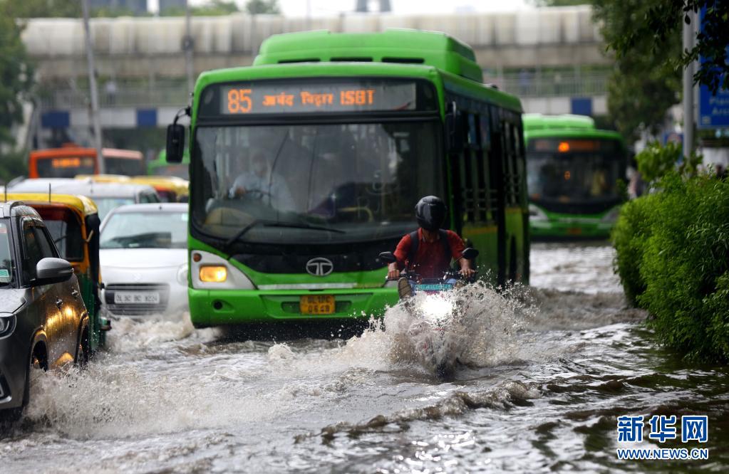 直击：印度的季风雨季