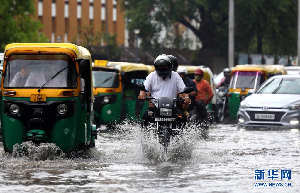 直击：印度的季风雨季