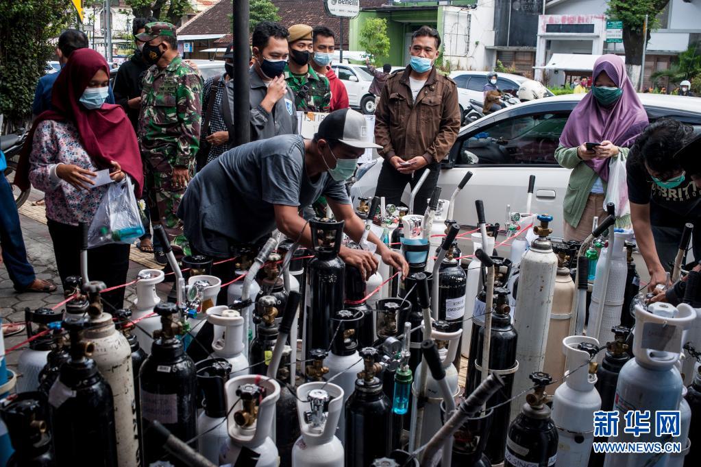 数据：印尼日增新冠病例超5万