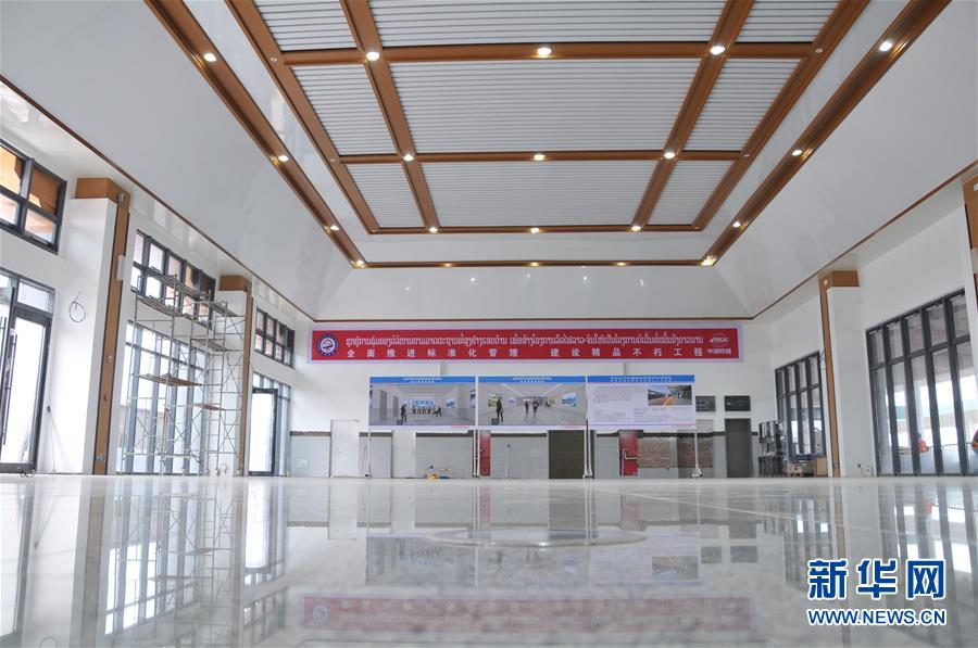 （国际）（3）中老铁路蓬洪站率先完成整体亮相