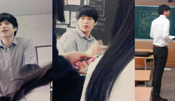 首爾某高中老師走紅 186暖男五官清秀