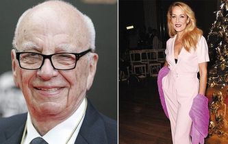 默多克恋上美腿模特