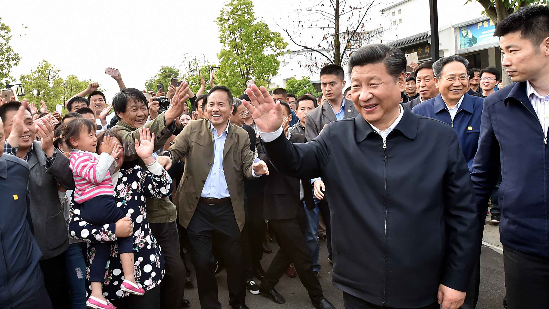 习近平在安徽调研精彩图集