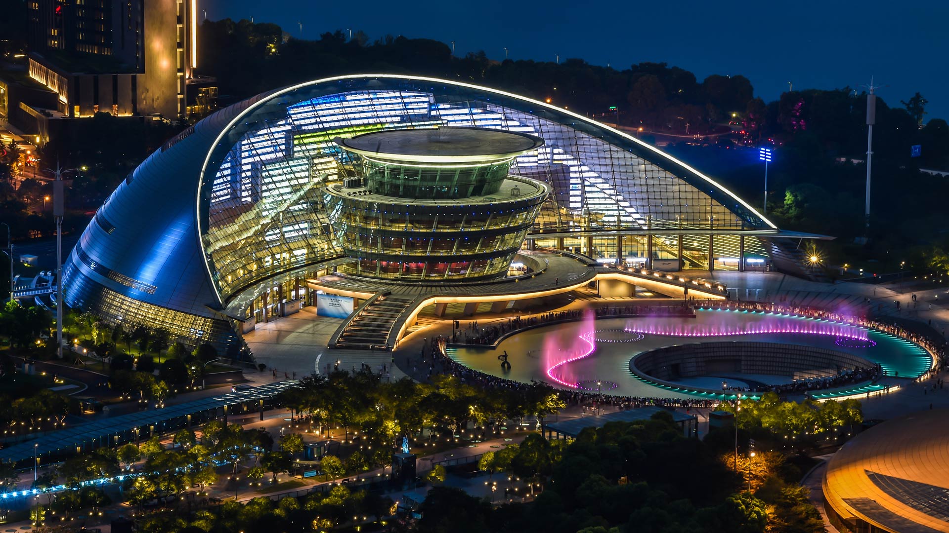 【聚焦G20全屏图集】杭州夜景