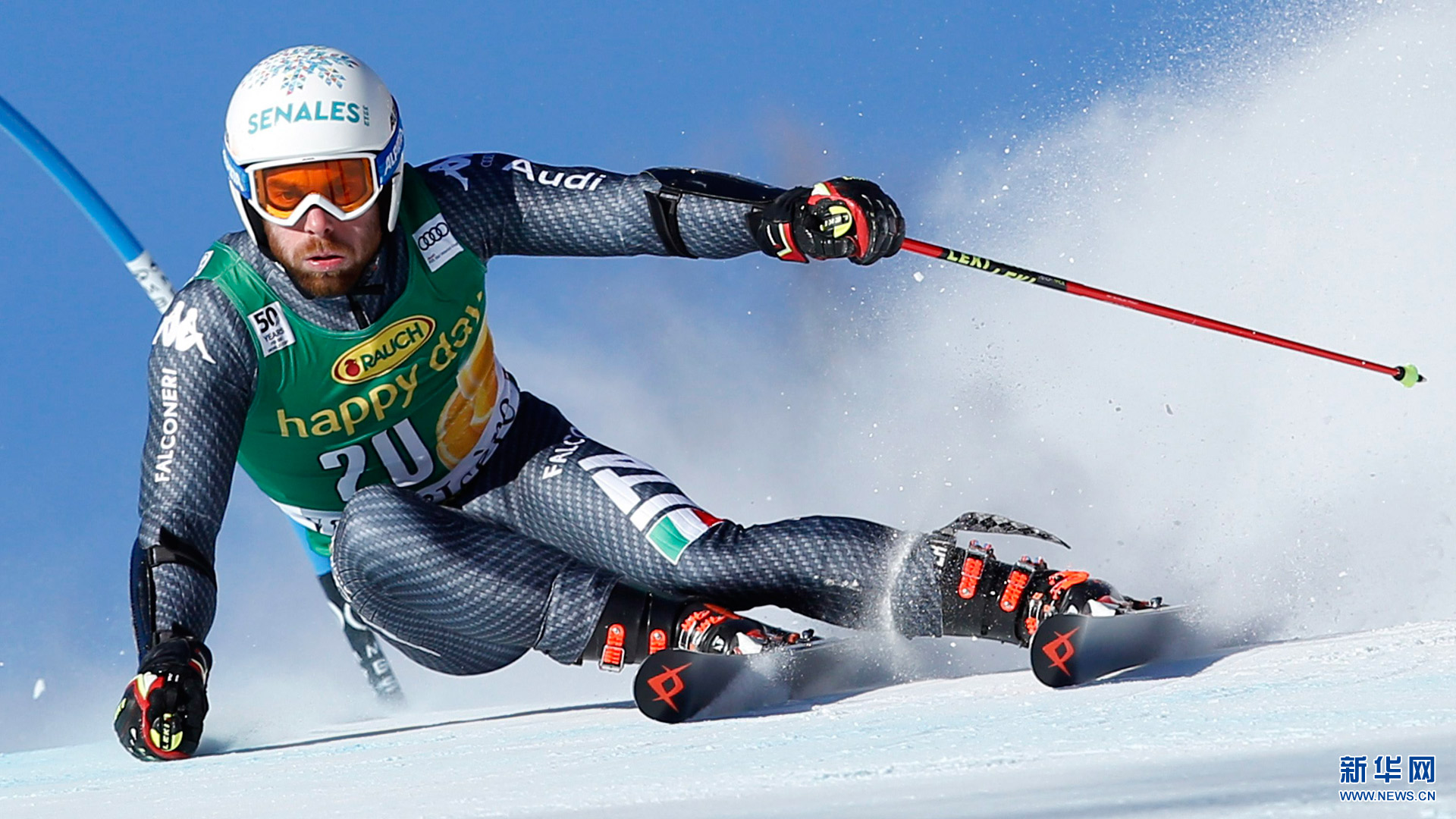 【图刊】冬日运动之美