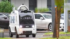 无人驾驶零售车园区&ldquo;上岗&rdquo;