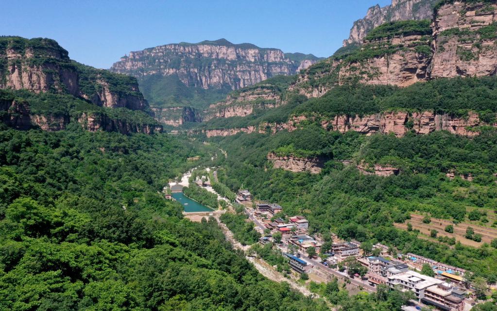 太行山谷变&ldquo;画谷&rdquo; 写生经济富乡村