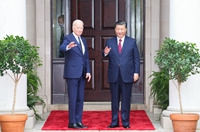 習近平同美國總統拜登舉行中美元首會晤