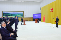 國務院舉行憲法宣誓儀式 李強總理監誓