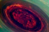 土星飓风状似玫瑰运行速度惊人