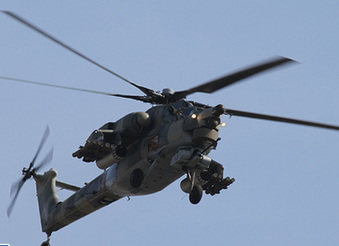 米28武裝直升機表演