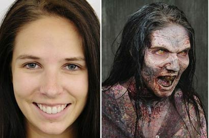 重口味！教你如何变僵尸