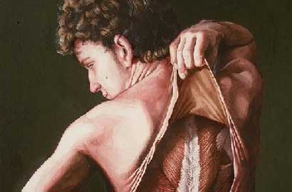 惊悚时刻: 血淋淋 的人体解剖图