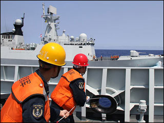 中國海軍在西太平洋進行遠海攻防演練(高清組圖)