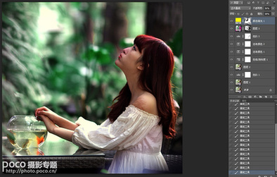 膠片風格人像 後期ps教程