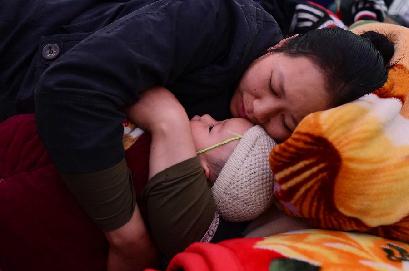 影像直击芦山震区48小时