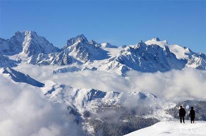 美到震撼！神游阿尔卑斯山滑雪胜地