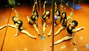 中國鋼管舞美女秀高難技藝 將出徵世錦賽