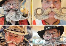 世界胡須錦標賽開幕 美髯公上演大PK