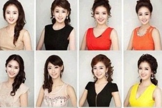 韓國小姐候選人好似同一個人遭吐槽