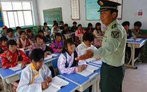 &ldquo;藏族雄鹰&rdquo;的强军梦