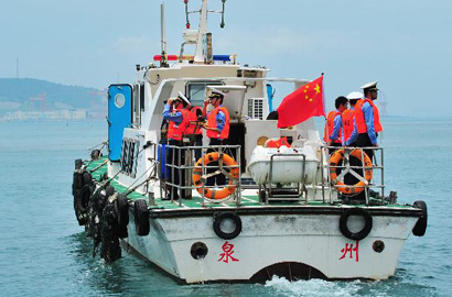 中国海监2013年度福建海岛联合执法行动启动