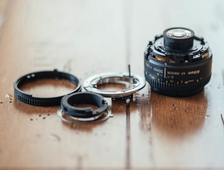 DIY移軸鏡頭 50mm F1.8鏡頭變身大改造