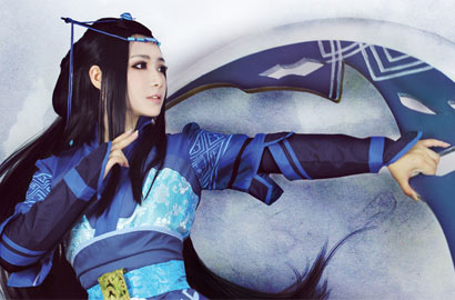 高貴冷艷敢愛敢恨 女神美歪COS仙五前傳淩波