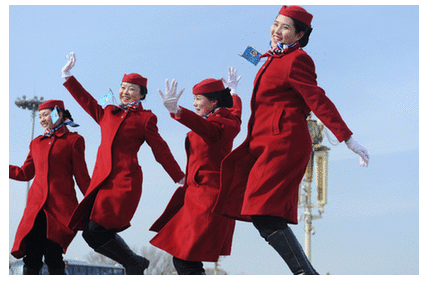 会场外的“风景线”