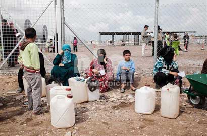 伊拉克庫爾德斯坦卡沃格斯科難民營