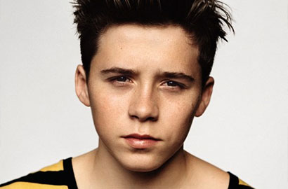 貝克漢姆大兒子首秀 登上時尚雜志封面
