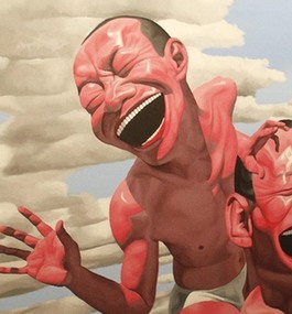 《大臉畫&mdash;&mdash;岳敏君新作展》南藝開展