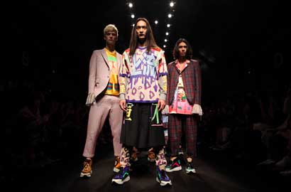 潮人李晨、孫藝洲 親臨上官喆SANKUANZ專場