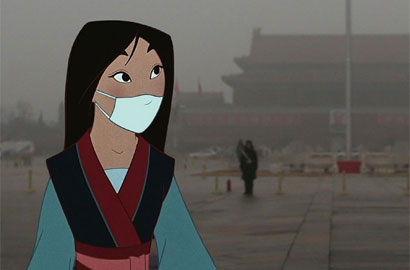 美動畫師將卡通人物放入現實場景 "體驗"人間苦難