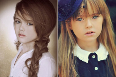 05後來襲！俄羅斯9歲蘿莉模特走紅