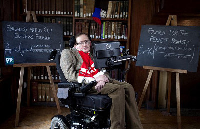 霍金用公式給英格蘭出&ldquo;妙招&rdquo;贏世界杯