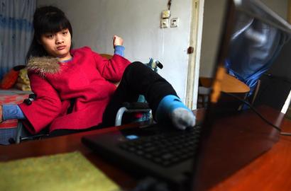 一名脑瘫女孩 两部励志小说