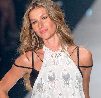 巴西超模吉赛尔&middot;邦臣告别T台