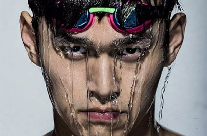 孙杨酷炫写真显霸气