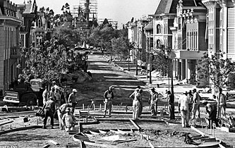 老照片展現60年前美國迪士尼樂園風貌