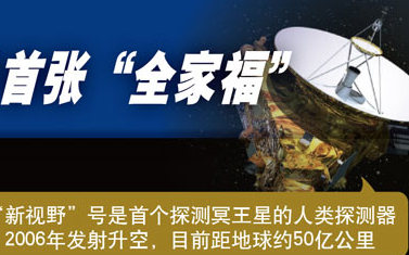 美航天局公布冥王星卫星首张&ldquo;全家福&rdquo;